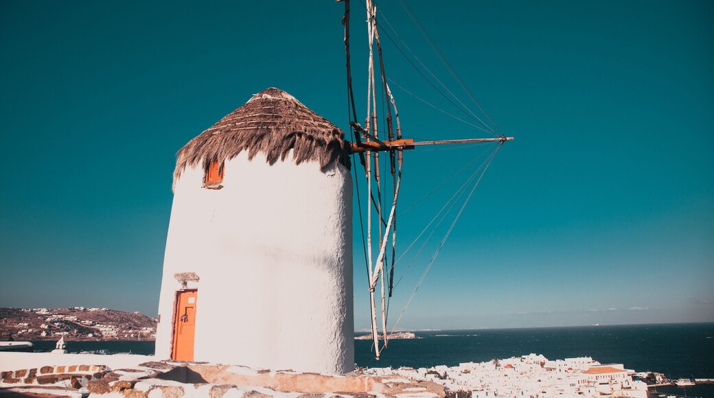 bonis windmill Mykonos Greece