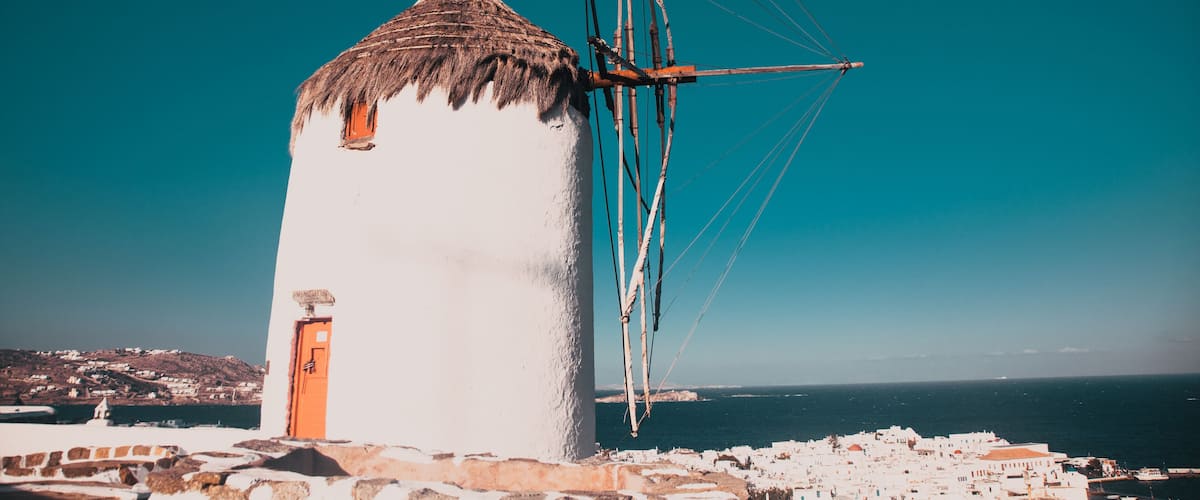 bonis windmill  Mykonos  Greece