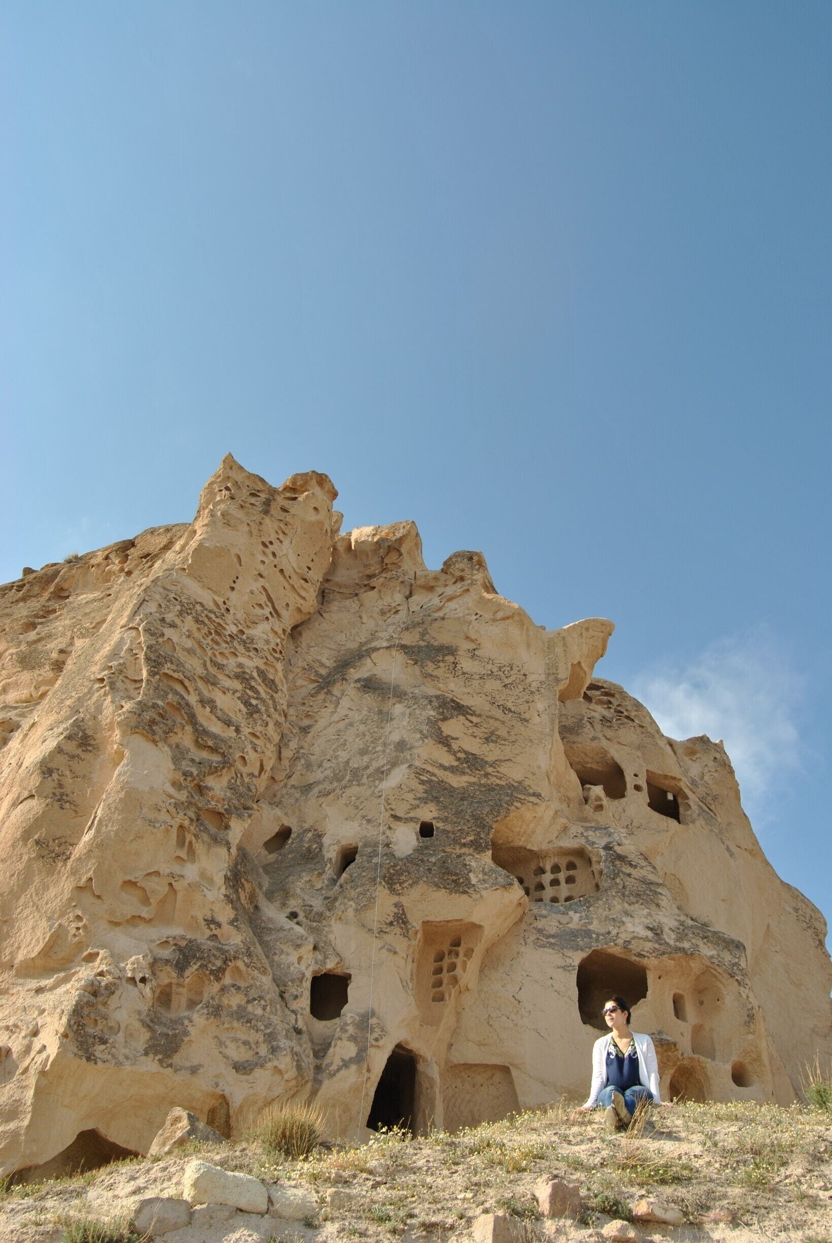 The Uchisar Castle in Uchisar/Nevsehir is an imposing and rugged beauty amongst many others in the area.