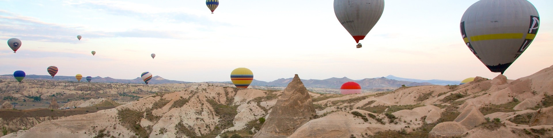 Valle Rose ofreciendo paseos en globo
