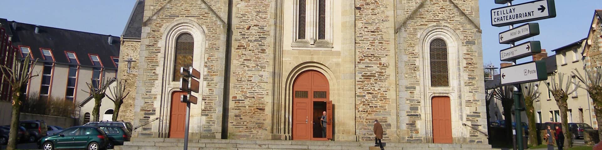 l'eglise de bain de bretagne