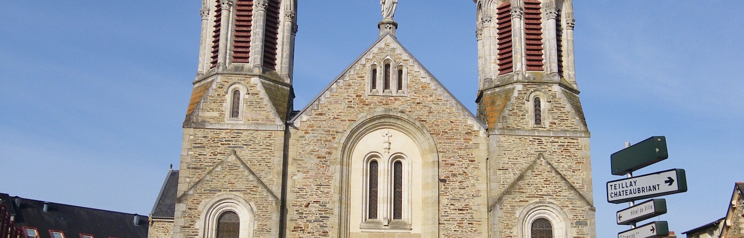 l'eglise de bain de bretagne