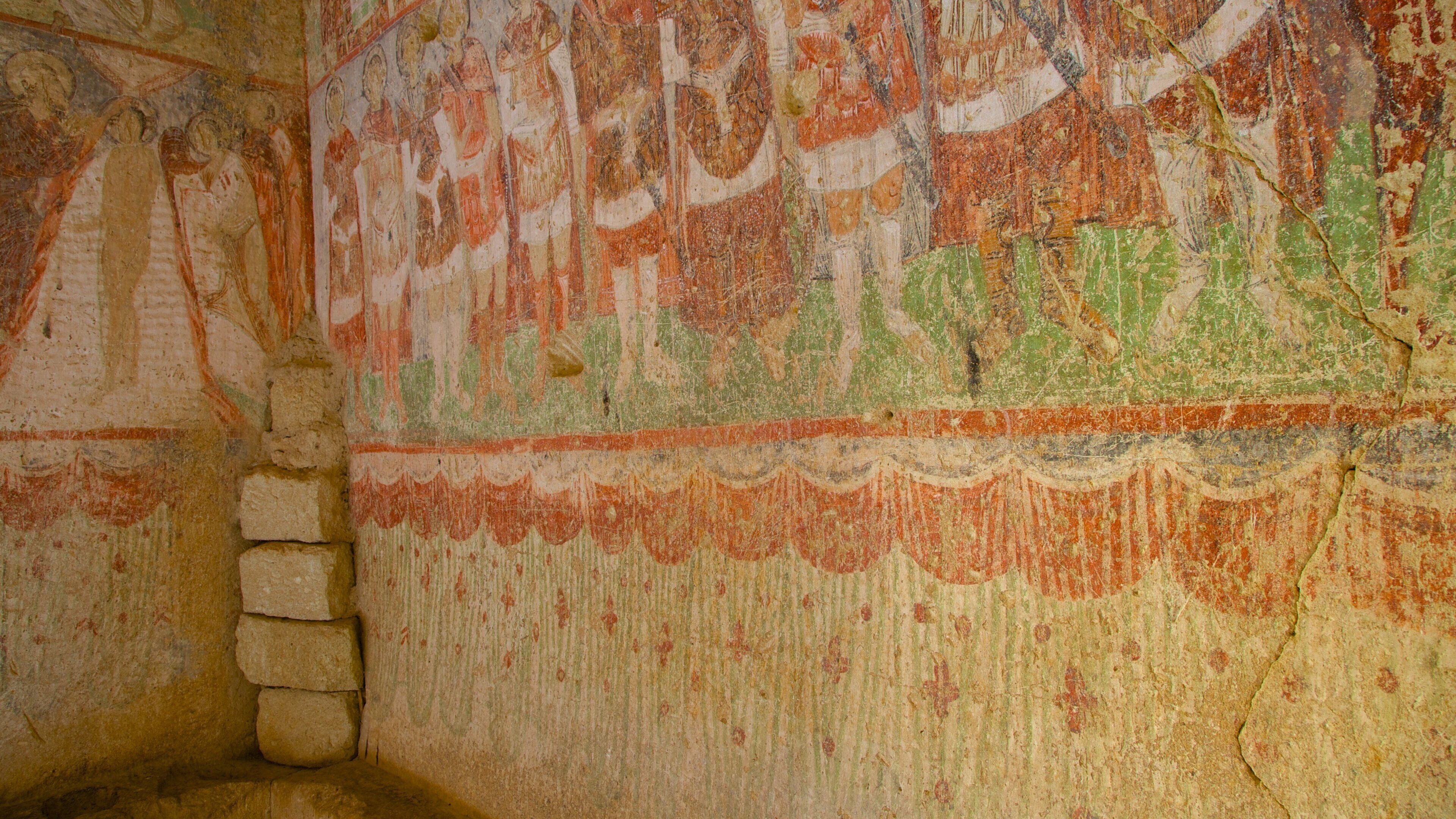 Cavusin Church showing a church or cathedral and religious elements