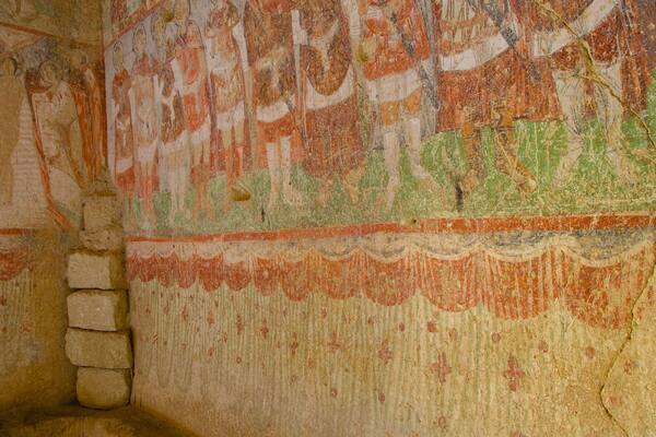 Cavusin Church showing a church or cathedral and religious aspects