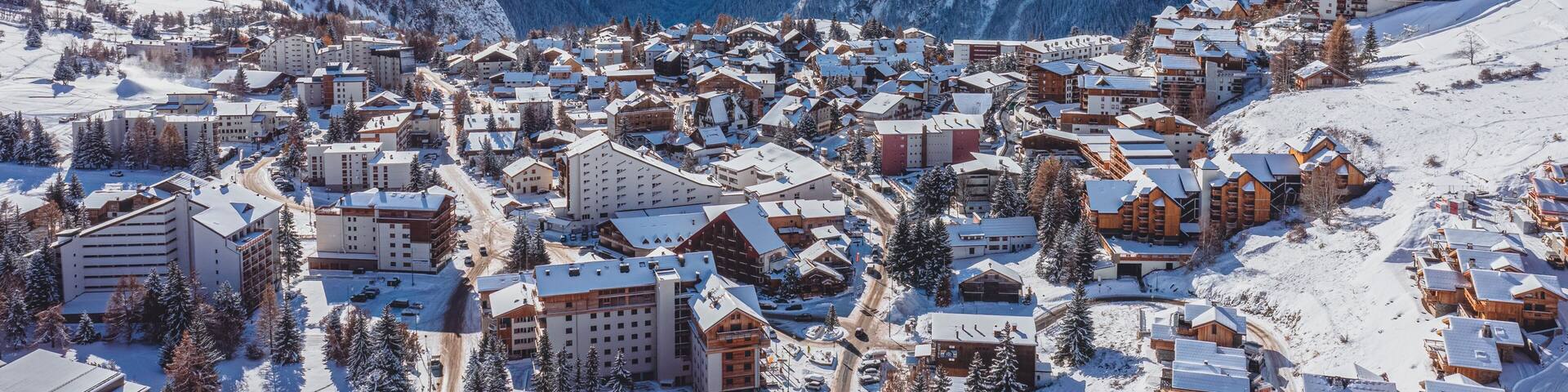 les 2 alpes en hiver