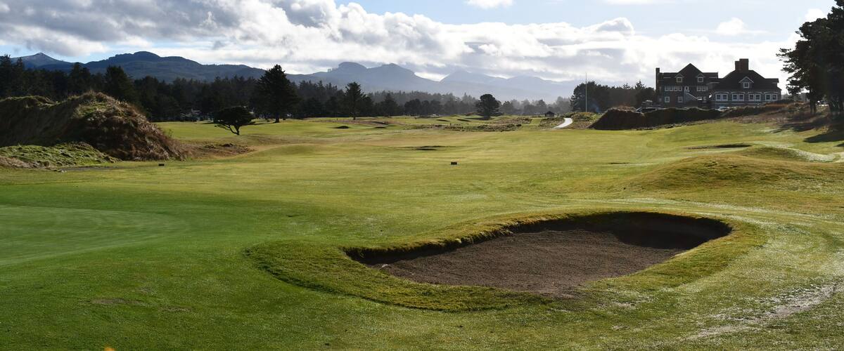 Golf-course on the Oregon Coast.