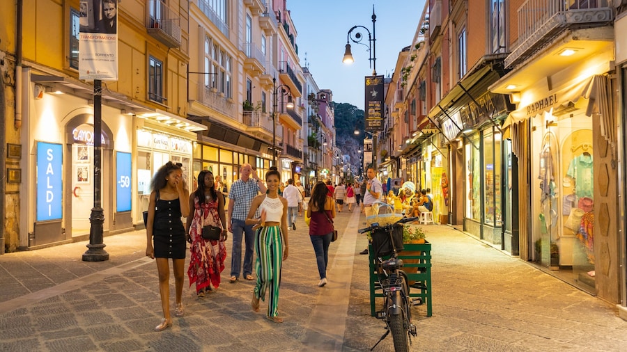 Corso Italia which includes street scenes as well as a small group of people