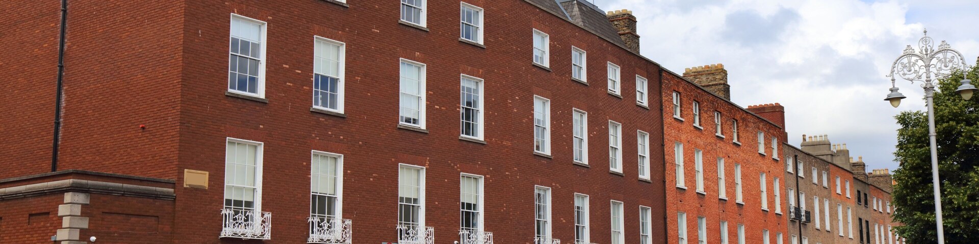Baggot Street in Dublin, Ireland