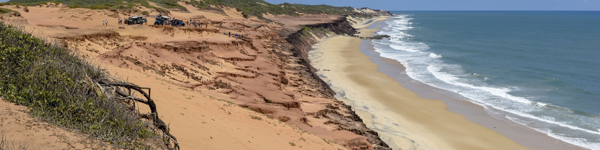 Beautiful beach of Praia do Amor near Pipa, Brazil