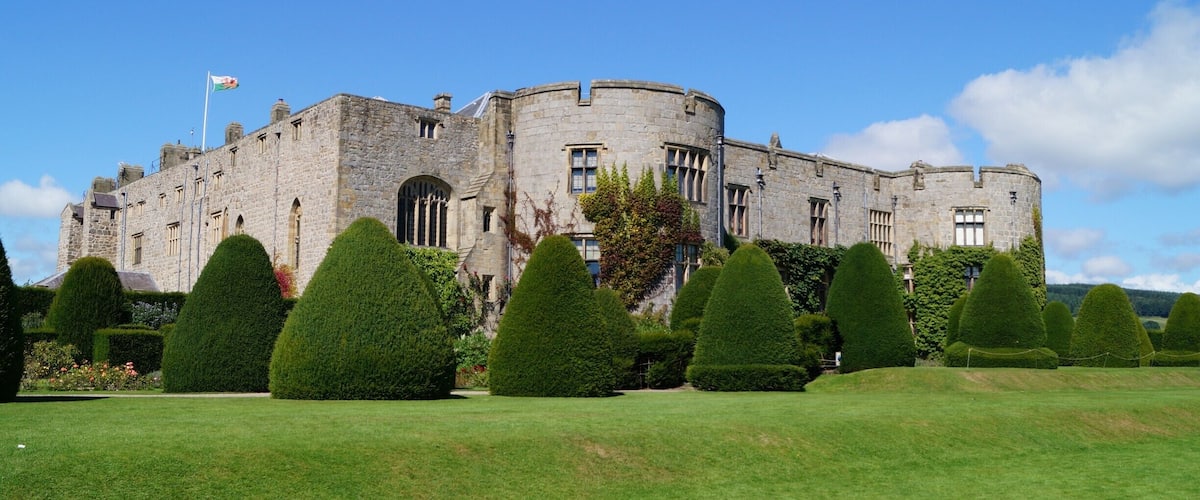 Chirk Castle is a National Trust property in North Wales. Well worth a visit.