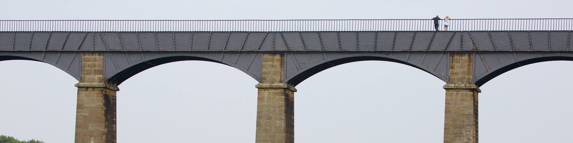 Aqueduc de Pontcysyllte montrant pont