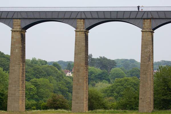 Aqueduc de Pontcysyllte montrant pont