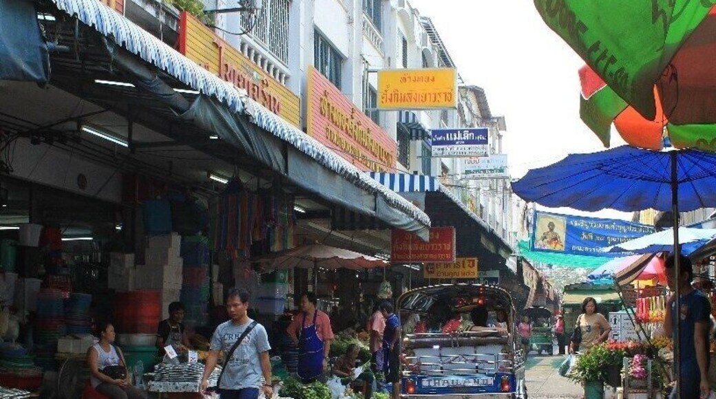 Market a few blocks away from K.T. Guesthouse (which, btw, was a nice, inexpensive place to stay with a good restaurant). The #market places in Bangkok are truly amazing and seem to never end. You can find almost anything you want and more!