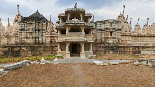 Ranakpur Jain temple or Chaturmukha, Dharana, Vihara, is a Jain temple at Ranakpur