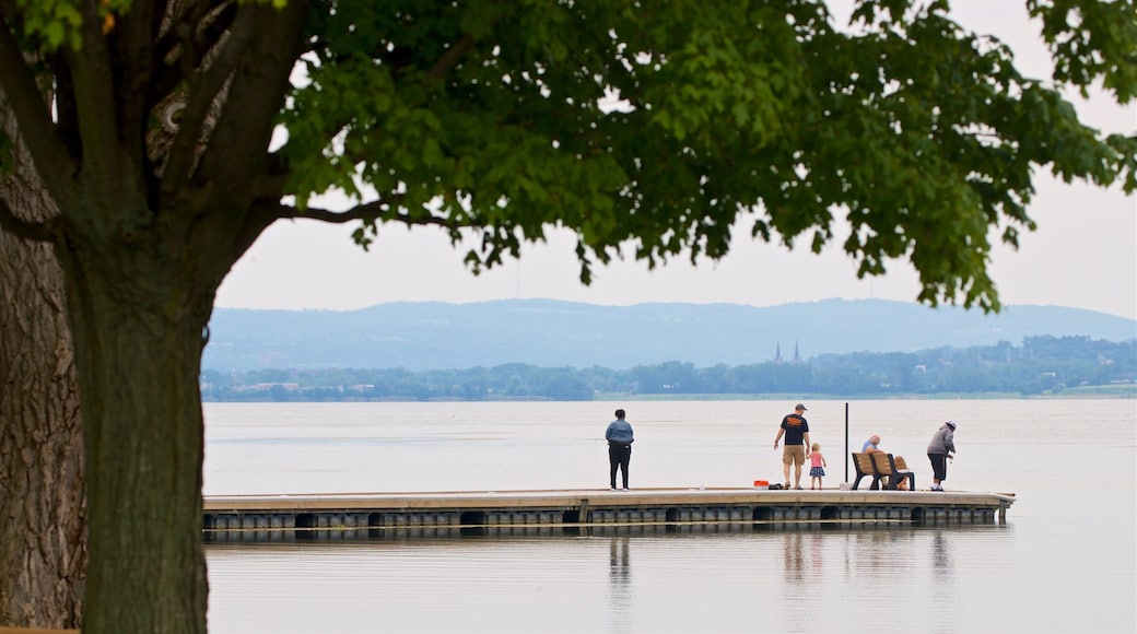 オノンダガ レイク パーク フィーチャー 湖あるいは泉 及び 少数の人々