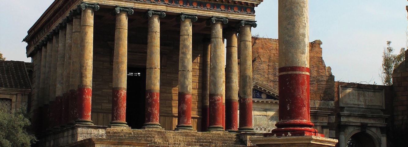 A part of Ancient Rome's set in Cinecitt?, Rome