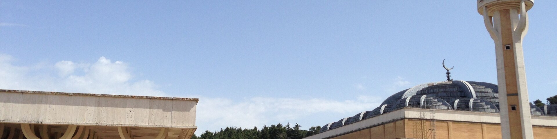 Great Mosque of Rome, Italy.