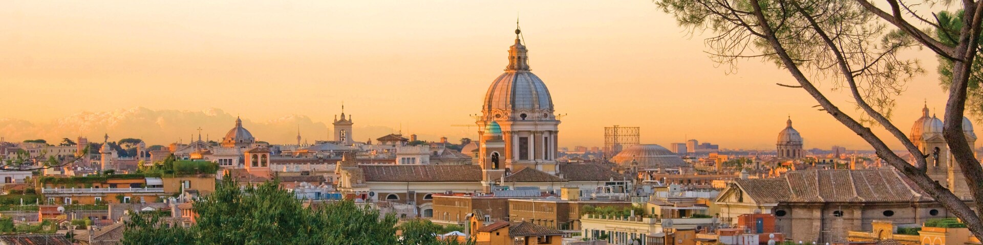 view over Rome from the Janiculum Hill, Rome, Italy; Shutterstock ID 39416413