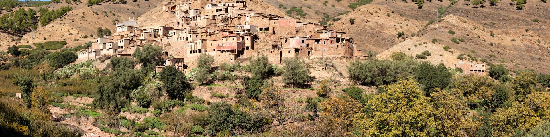 Berber village at Atlas Mountains, Morocco