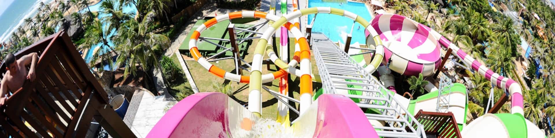 Beach Park Water Park which includes a waterpark as well as an individual male