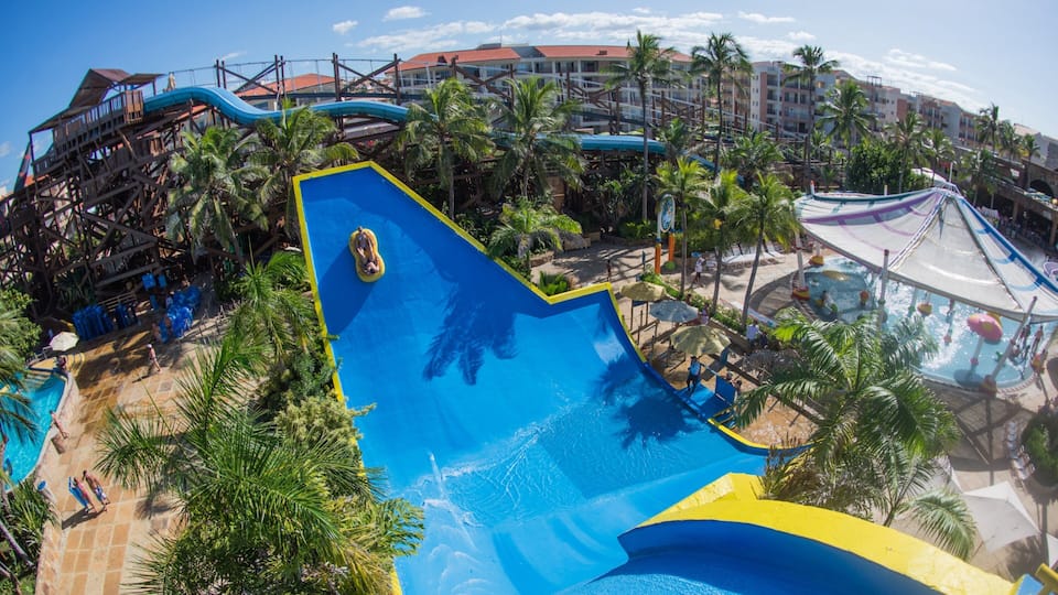 Beach Park Water Park which includes a waterpark