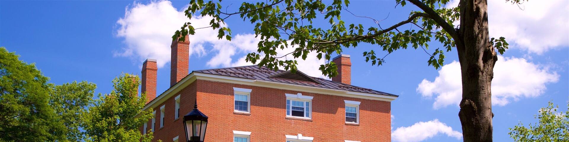 Bowdoin College mettant en vedette parc