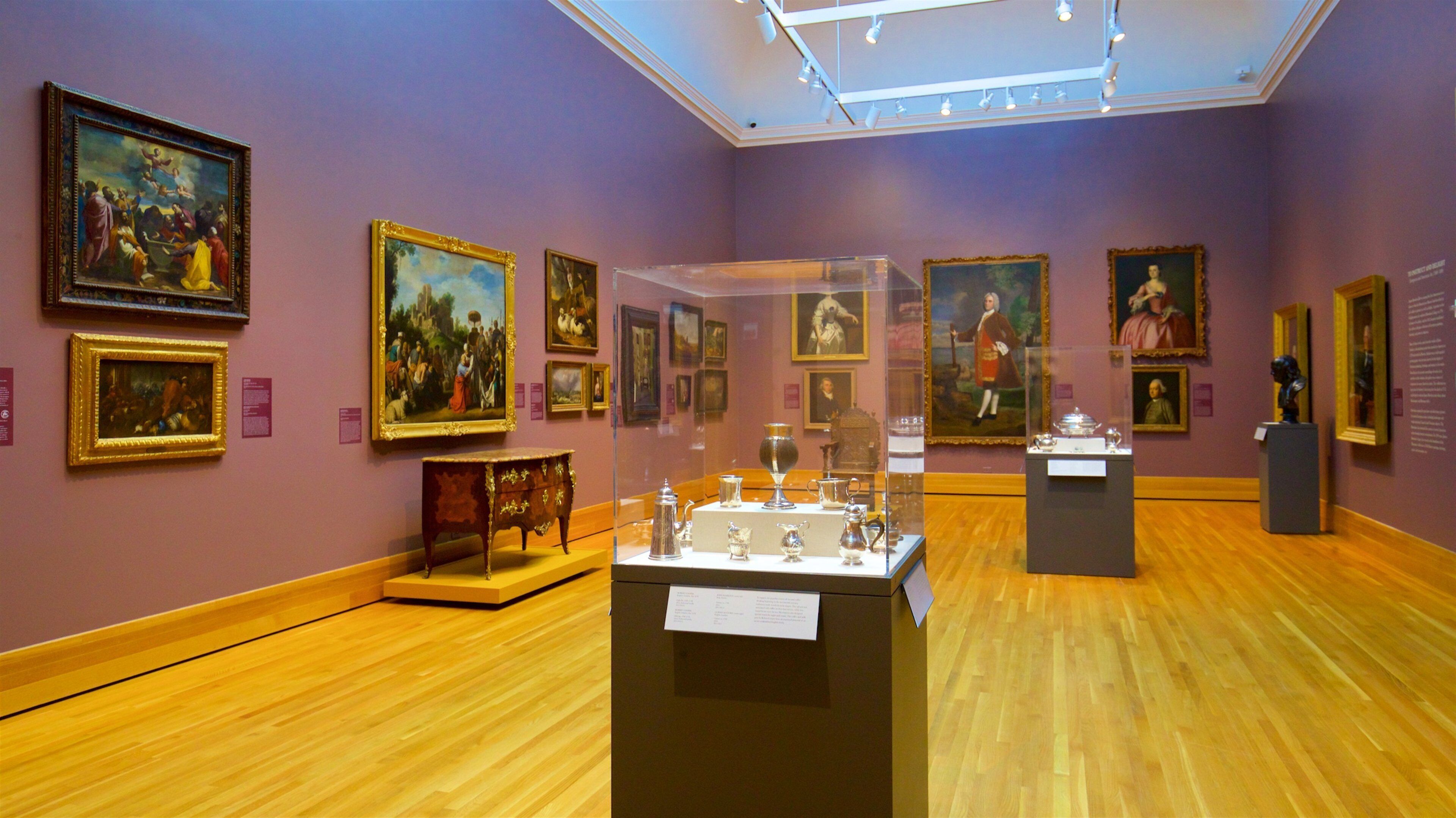 ボウドイン カレッジ ミュージアム オブ アート 表示 屋内の眺め と アート