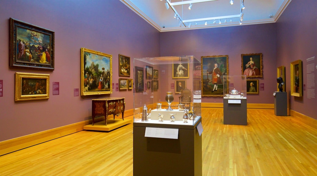 ボウドイン カレッジ ミュージアム オブ アート 表示 屋内の眺め と アート