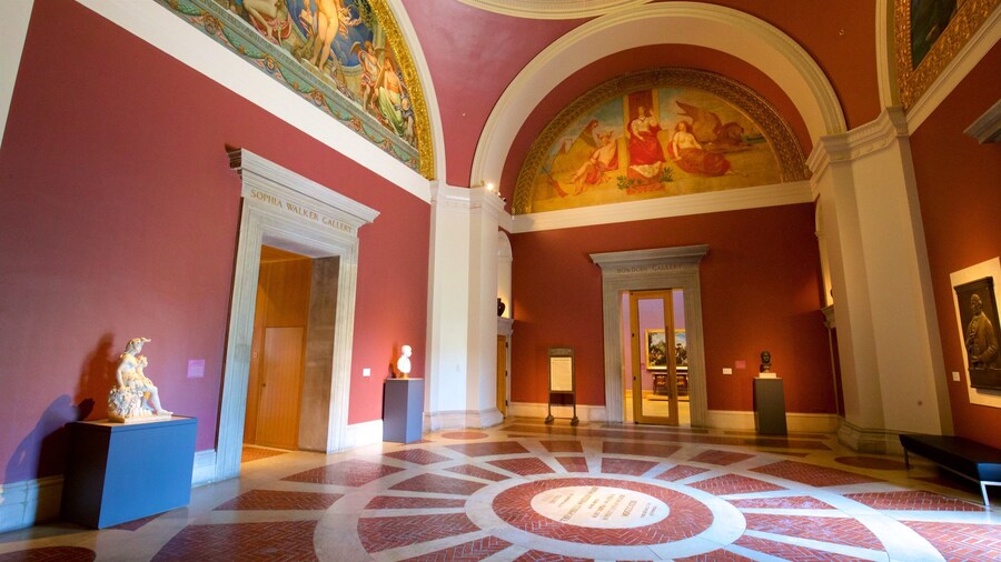 Bowdoin College Museum of Art which includes religious aspects, heritage elements and interior views