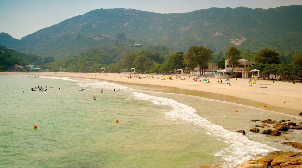 Shek O featuring a sandy beach and general coastal views