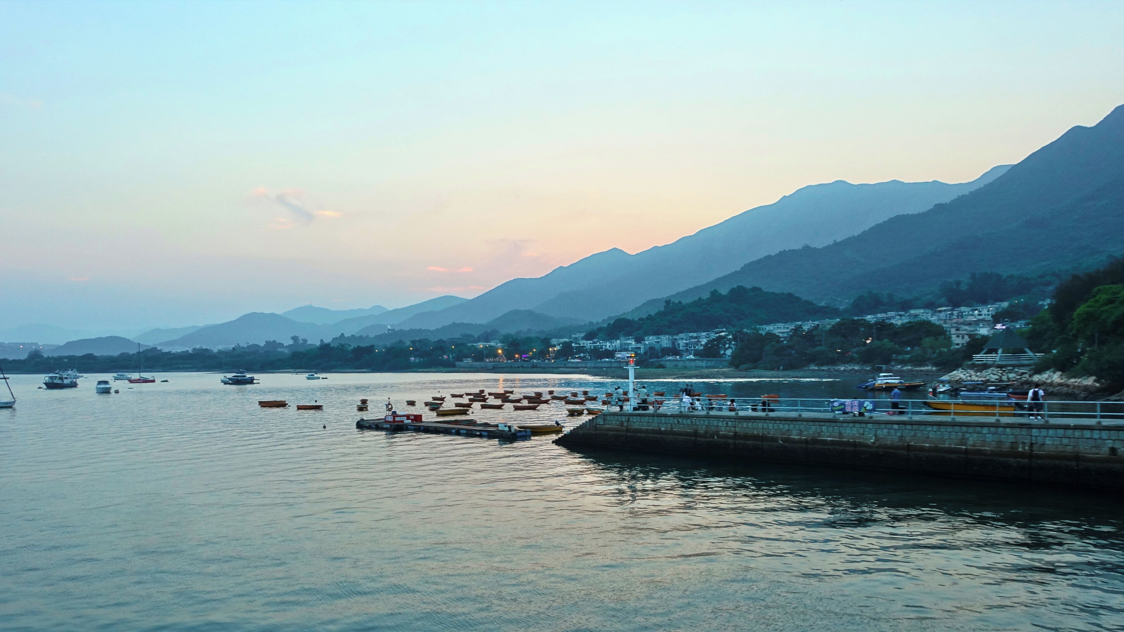 Tai Mei Tuk Pier No. 1, Hong Kong.