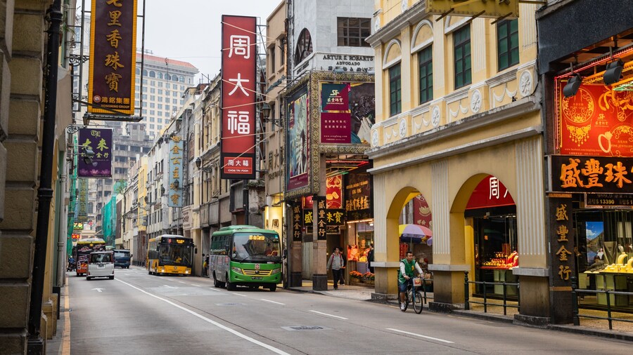 Almeida Ribeiro Street featuring a city and street scenes