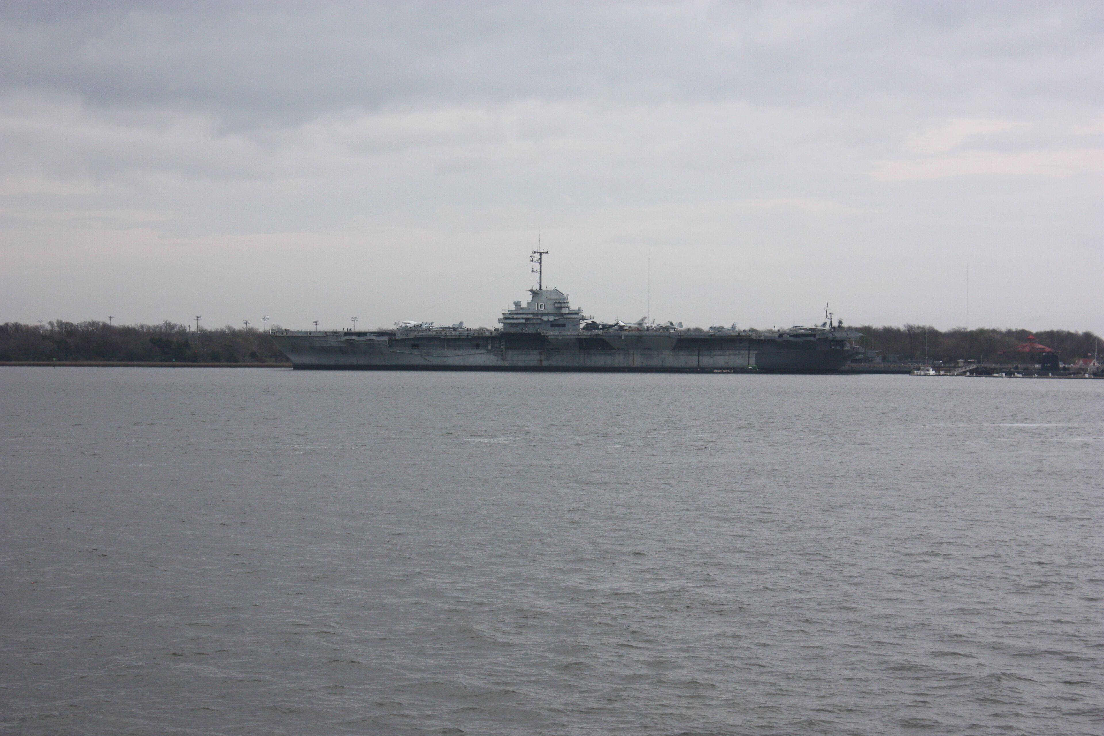 On our way via ferry to Fort Sumter in Charleston