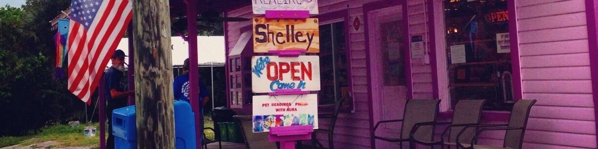 Cassadaga, FL is the psychic and medium capital of the world! Drive through and stop by one of the many places for a reading, check your pet's aura, or purchase some "metaphysical stuff." It's a fun and different way to spend an afternoon.