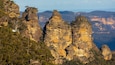 Three Sisters which includes a gorge or canyon