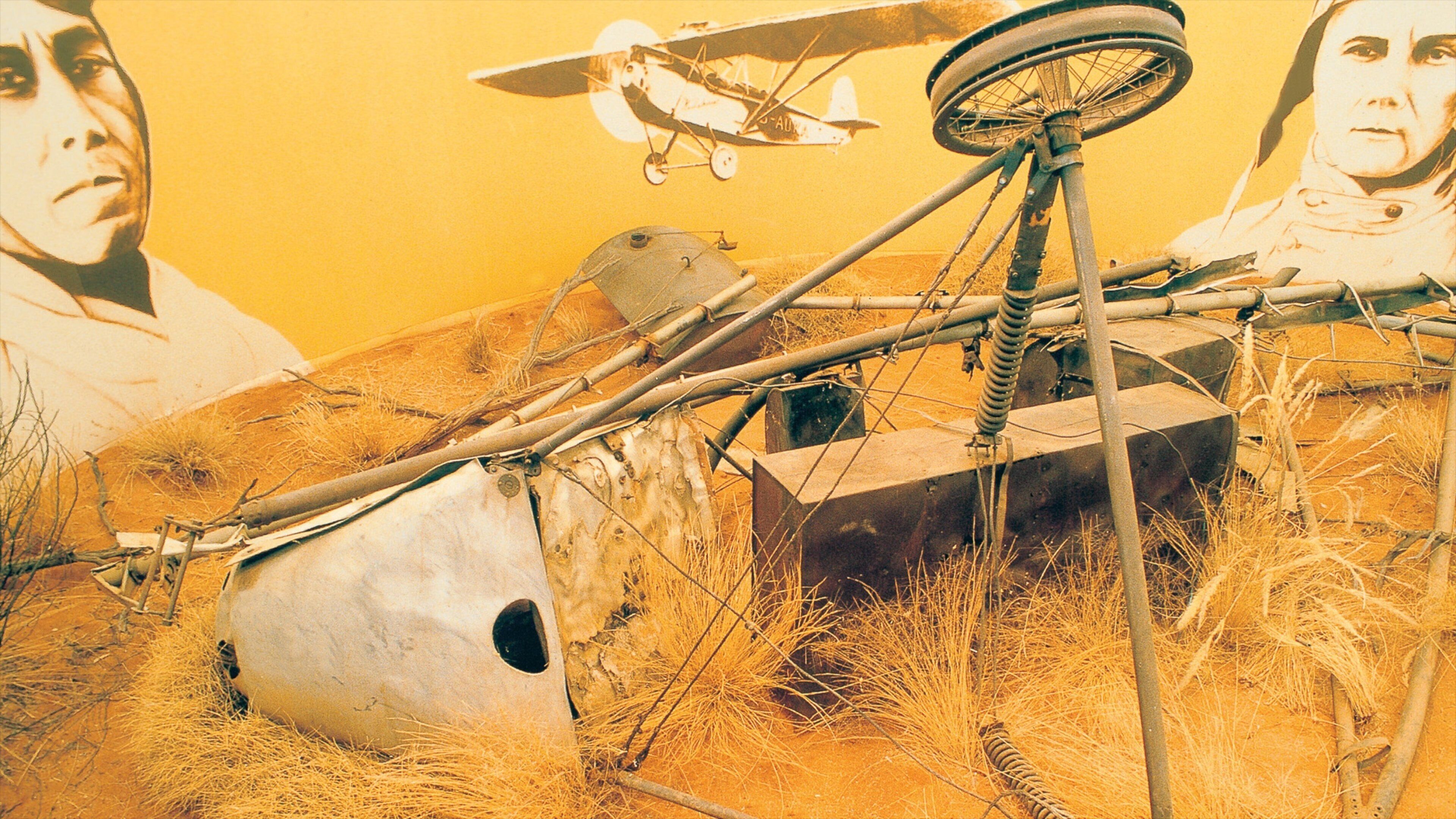 Araluen Cultural Precinct showing aircraft and tranquil scenes