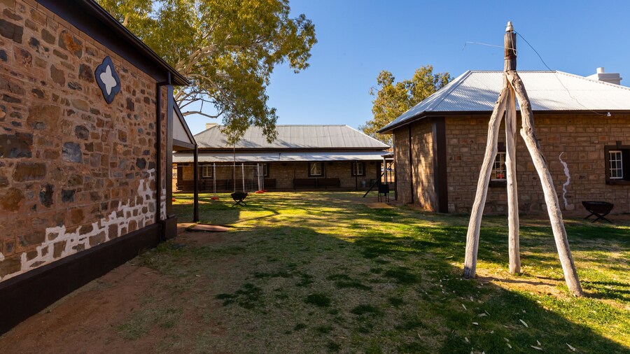 Alice Springs Telegraph Station which includes a small town or village
