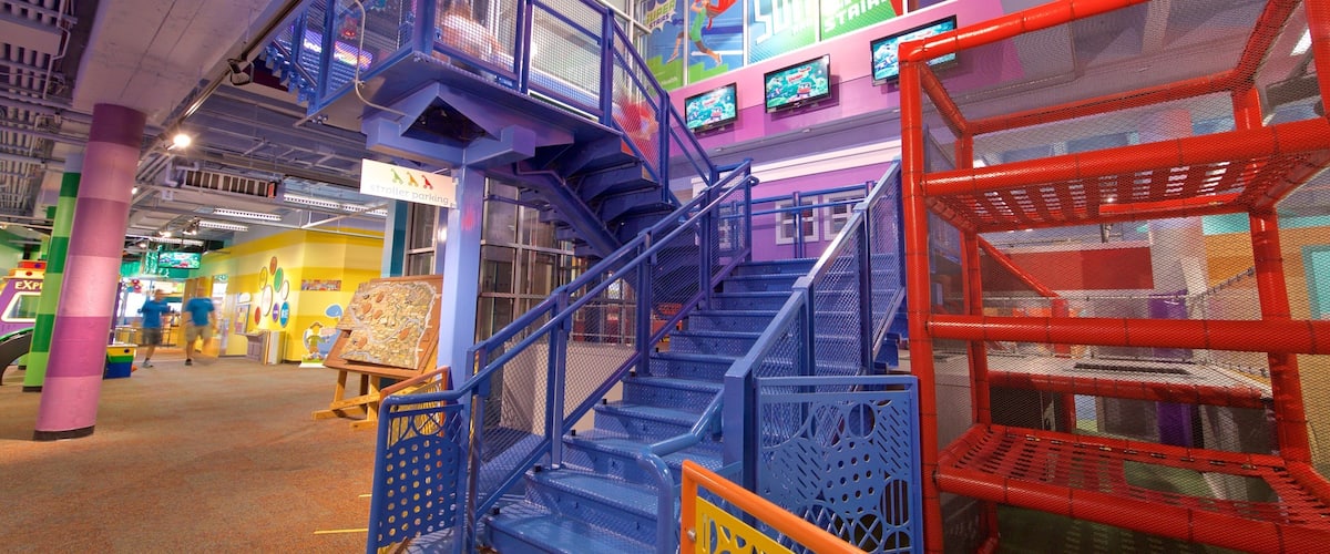 Omaha Children\'s Museum featuring interior views