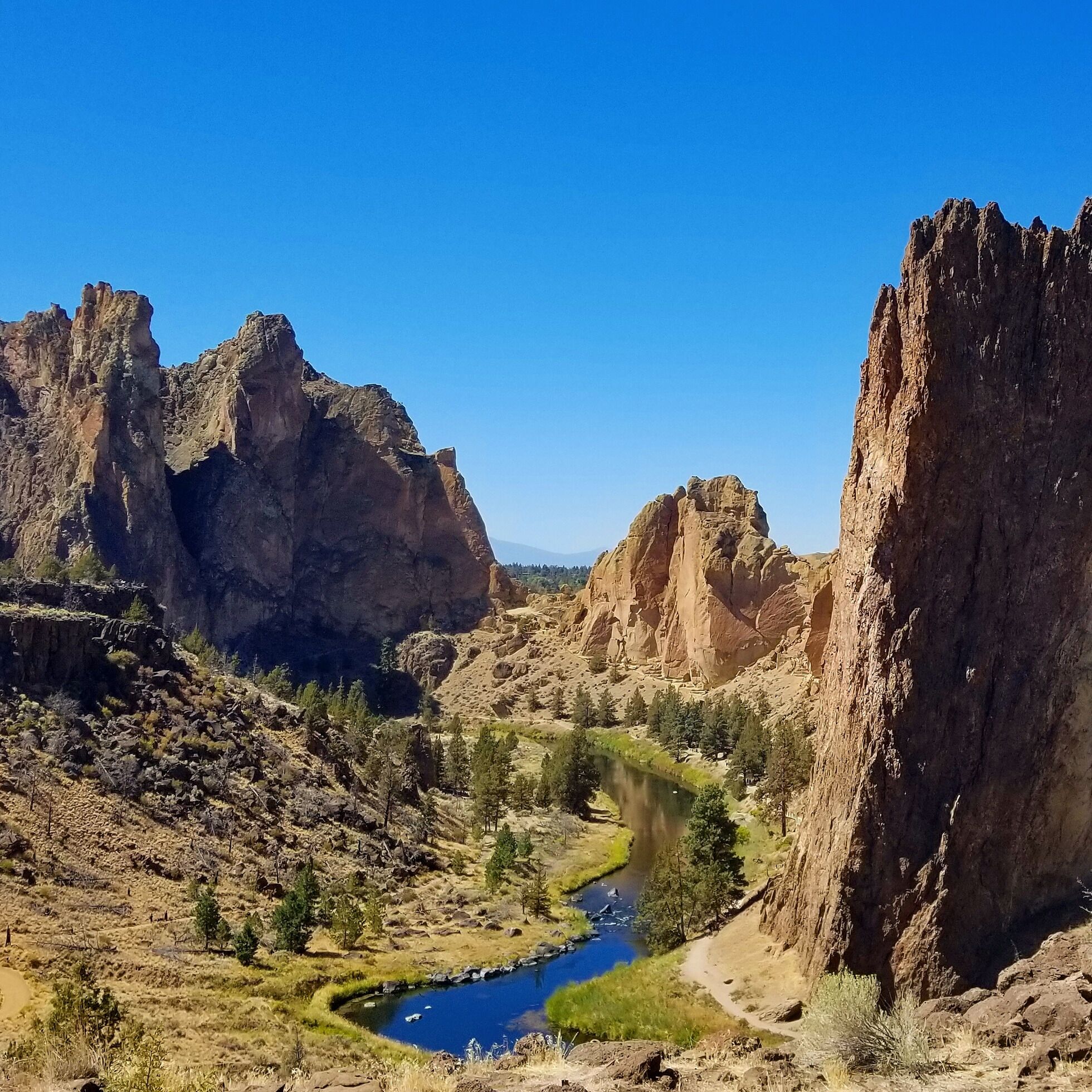 Hiking, climbing or relaxing by the river. This place is beautiful.

#nature #hiking #oregon #roadtrip