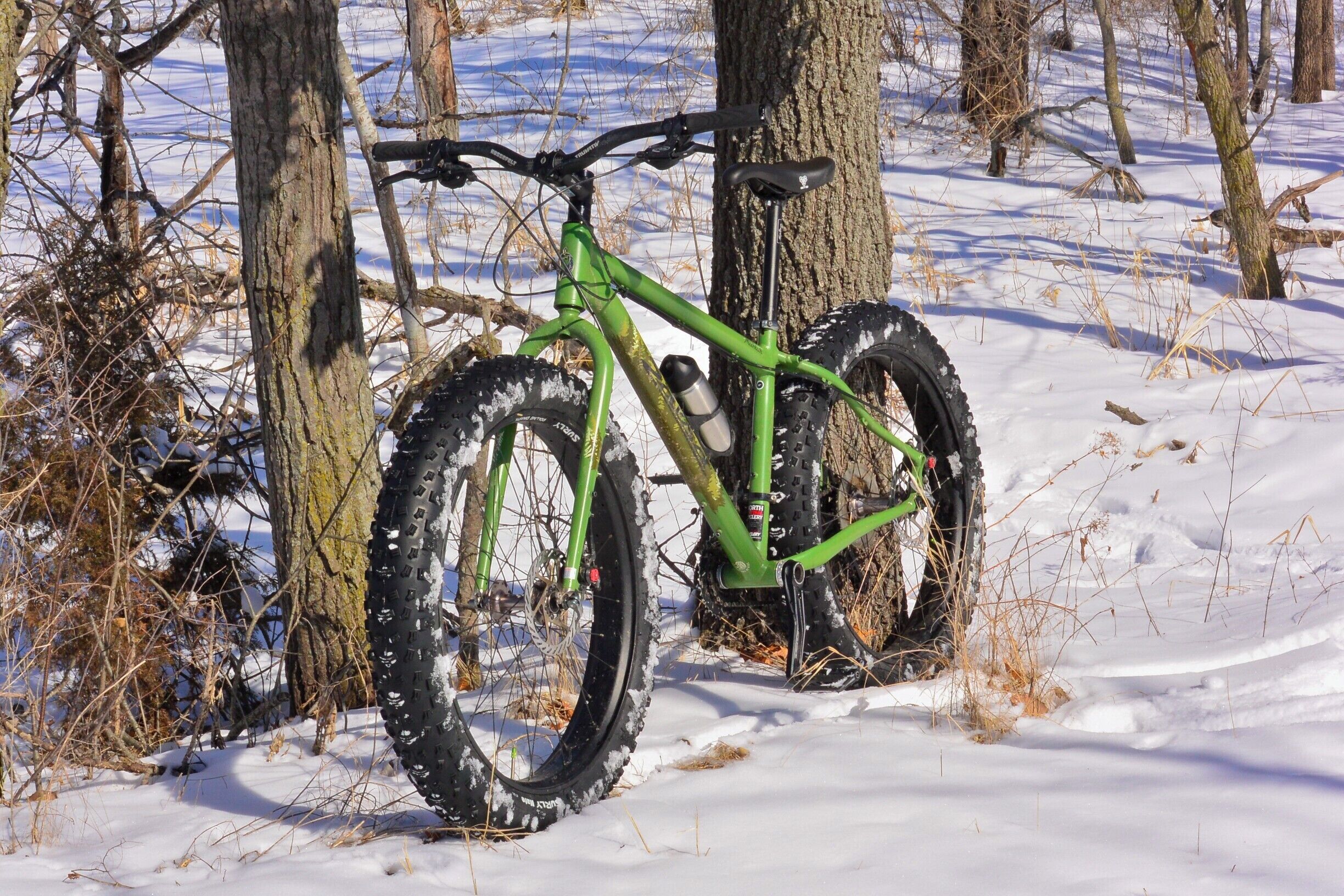 Biking the trails across from Buffalo Rock today.  There are 4 campsites on this trail that I will need to revisit when it gets a bit warmer.  Starved Rock State Park is just on the other side of the Illinois River.  There's plenty to do in this area if you like hiking and biking!