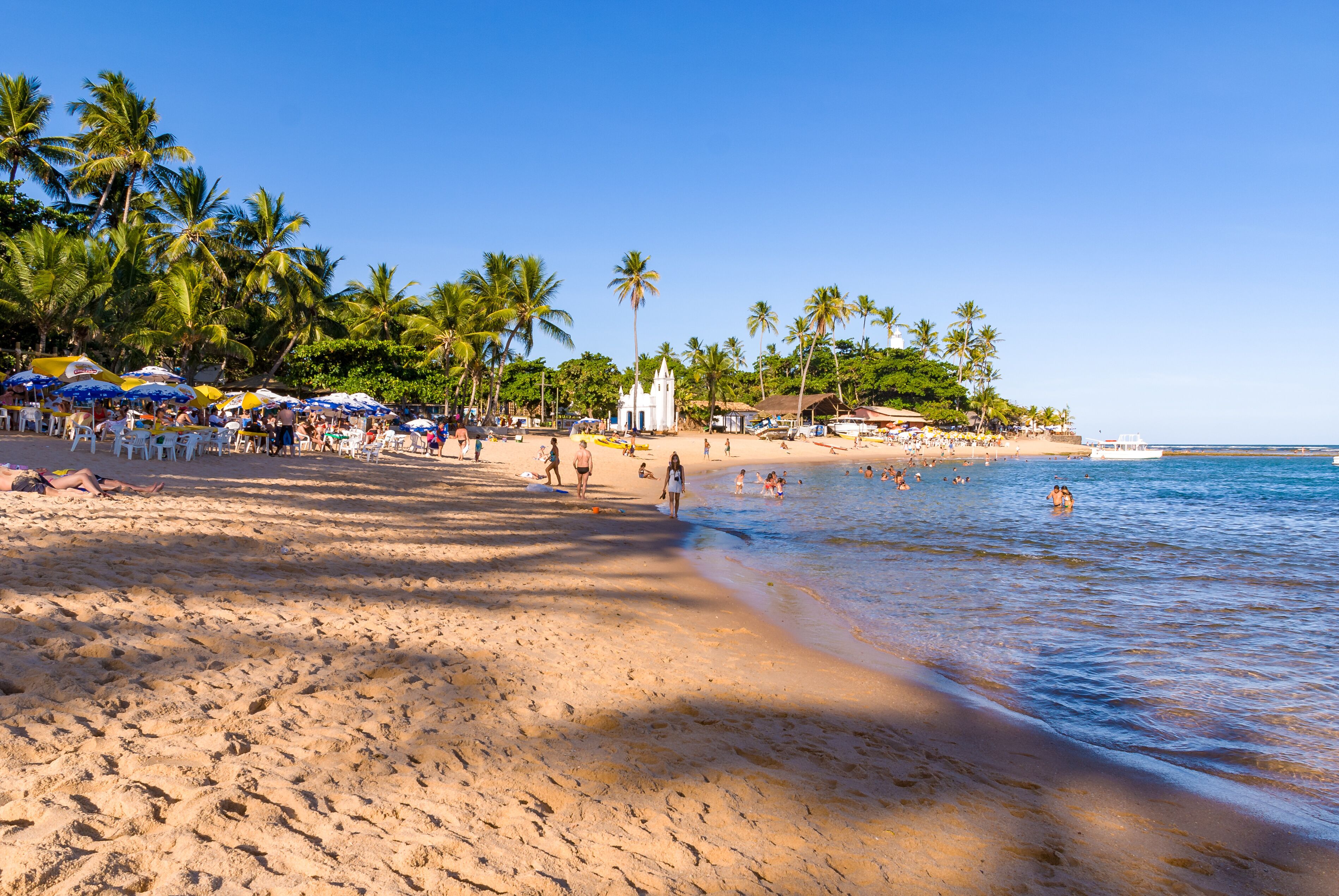 Praia do Forte na Bahia