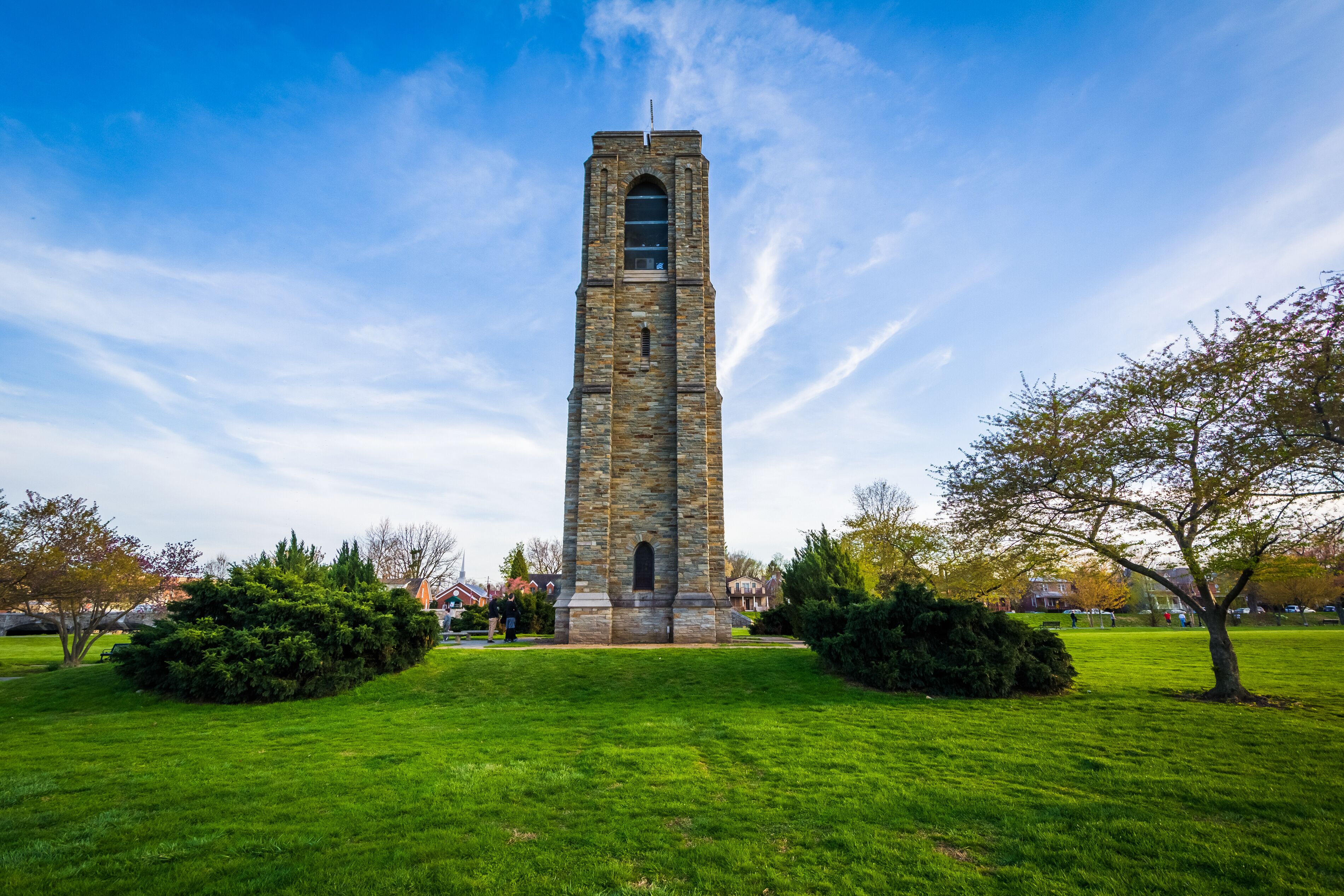 Carillon at Baker Park, in Frederick, Maryland.