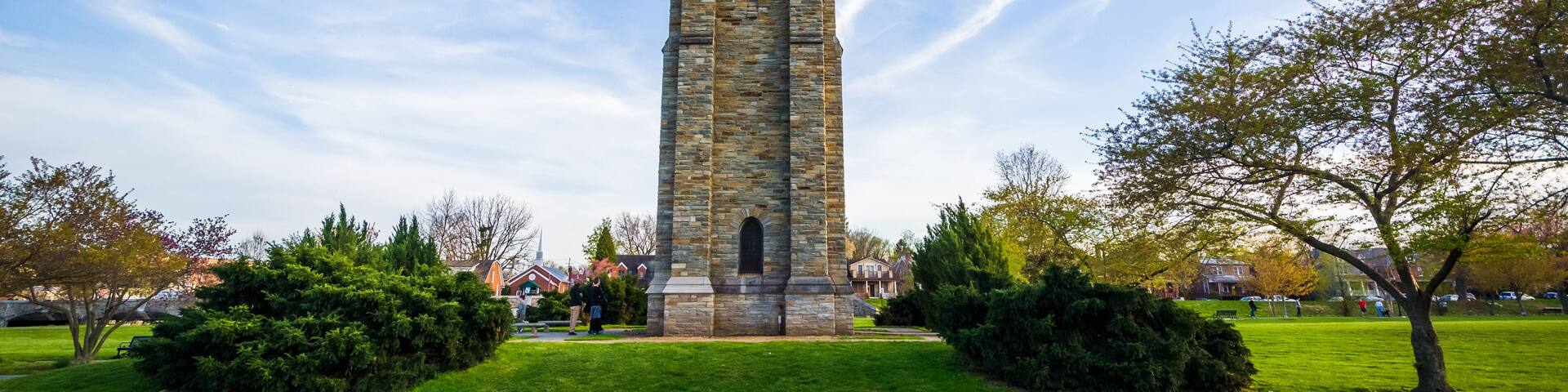 Carillon at Baker Park, in Frederick, Maryland.