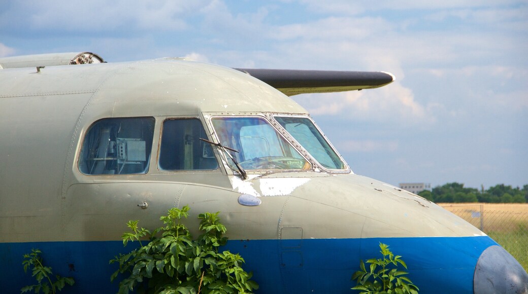 Parc de Tempelhof montrant avion