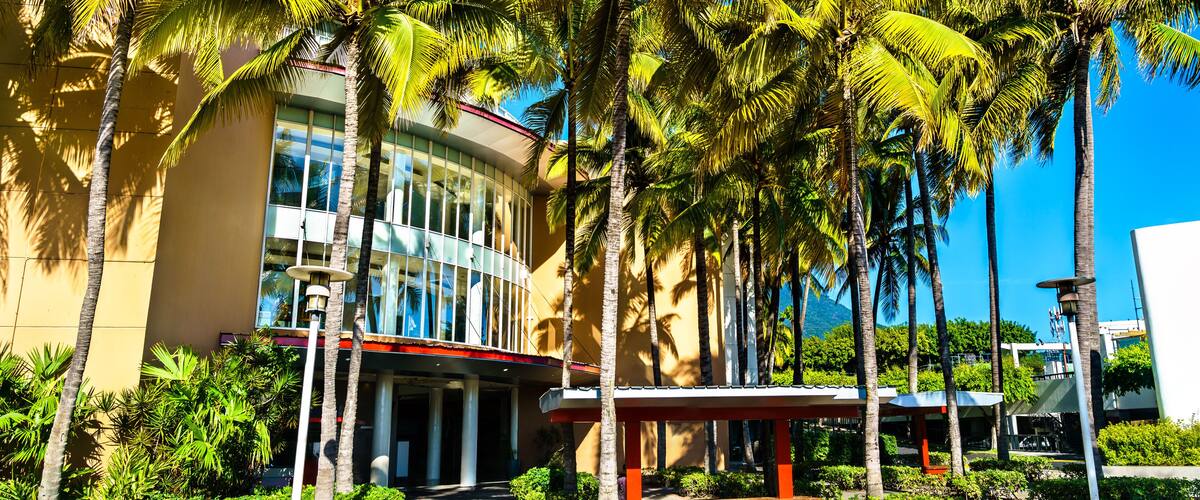 Shopping mall in the center of San Salvador, El Salvador