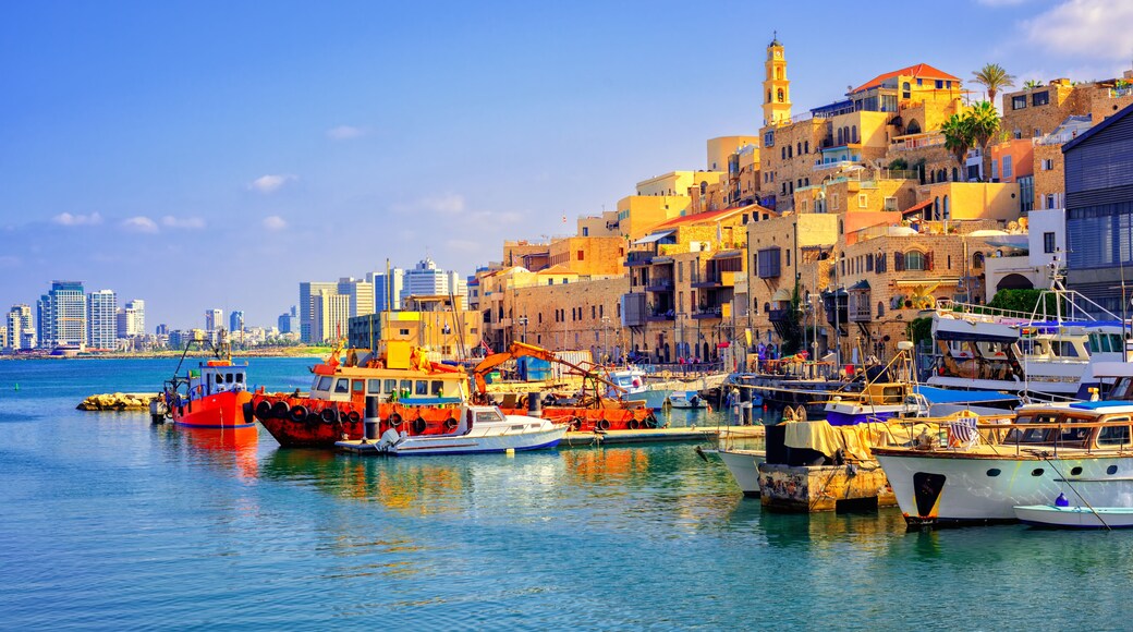 Old town and port of Jaffa, Tel Aviv city, Israel