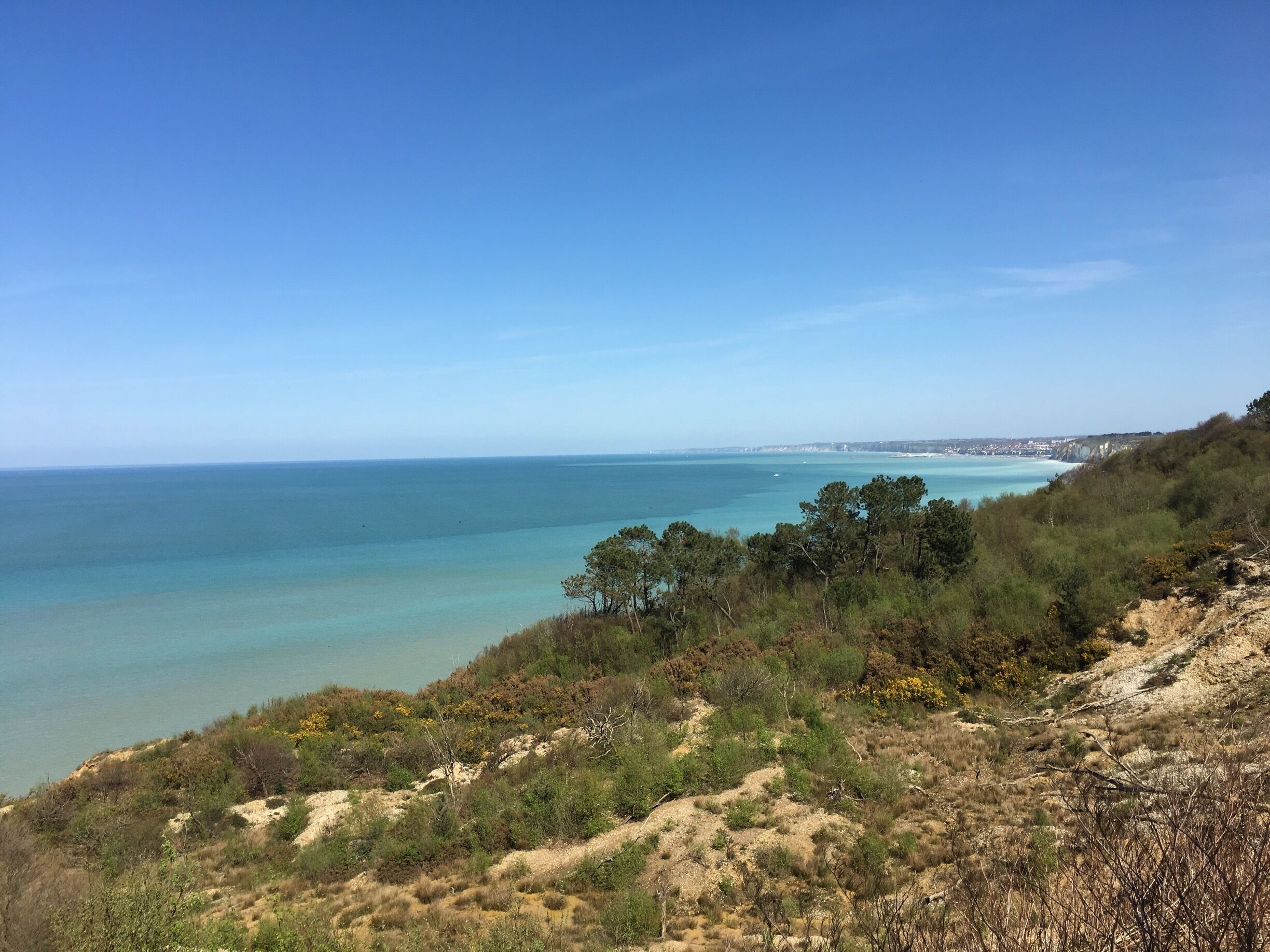 Endroit calme, peu de passage et une belle vue 