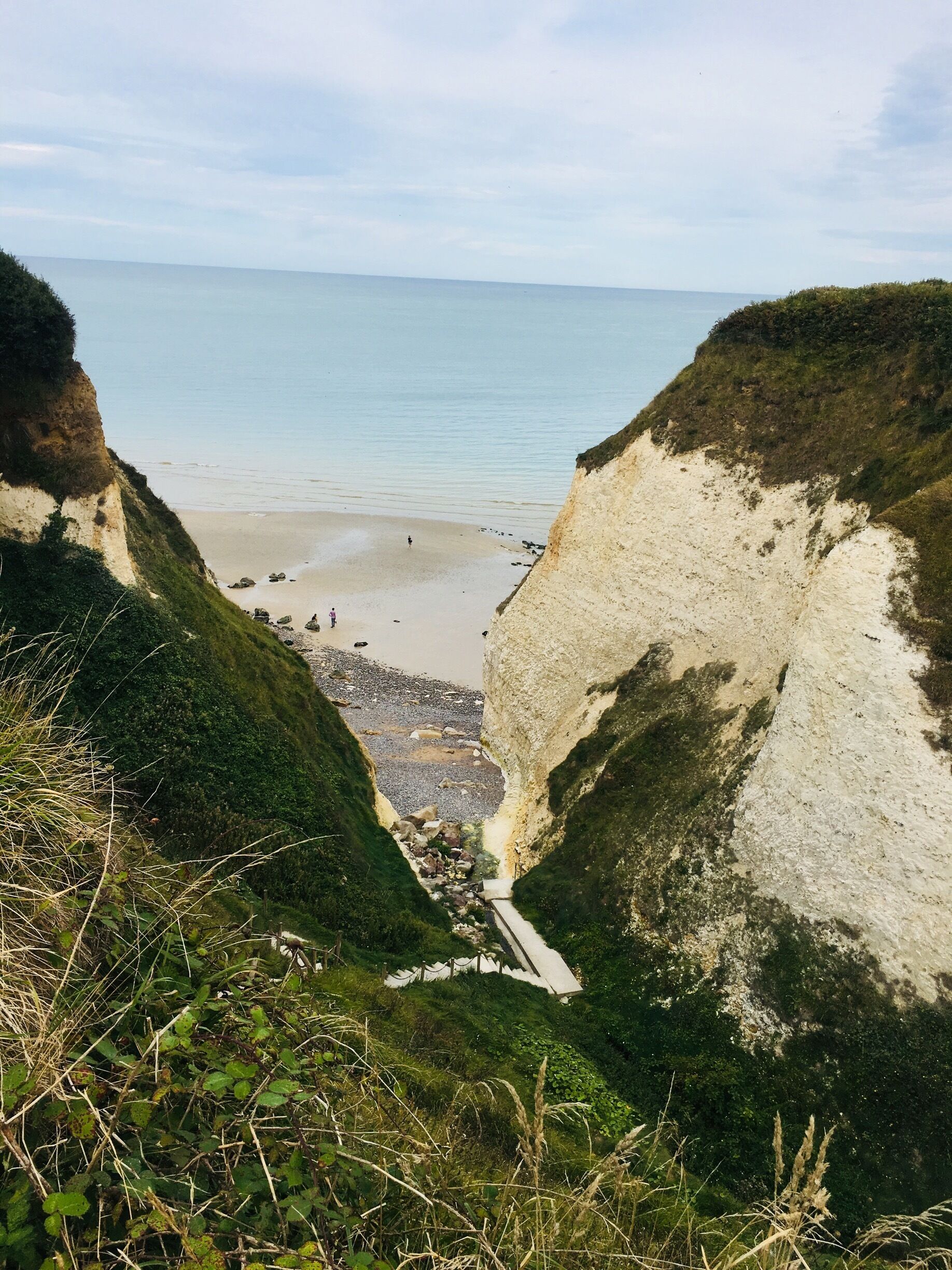 En hauteur à contempler la valleuse de vasterival 😎
