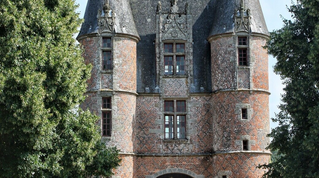 Carrouges Castle. In Normandy