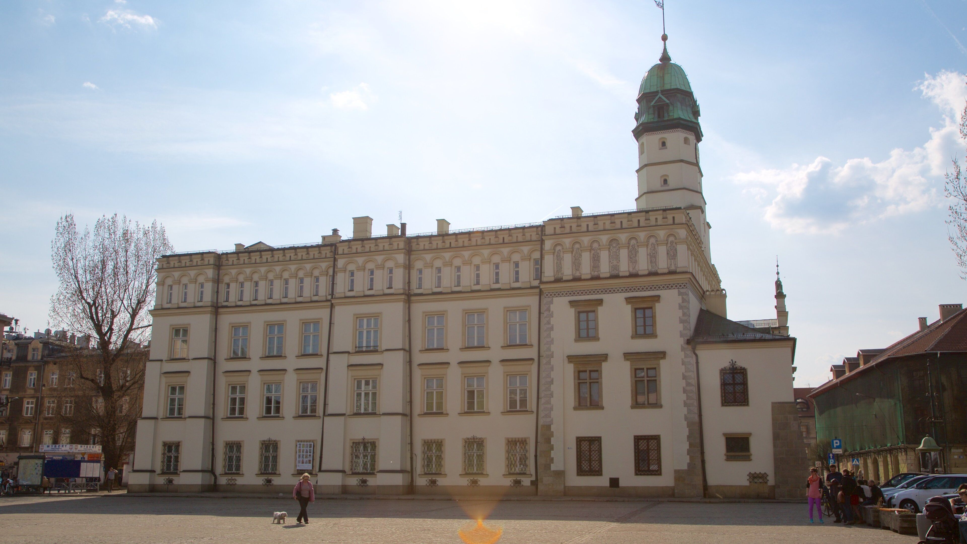 Ethnographic Museum showing a square or plaza
